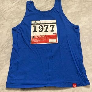 Play Cloths Blue XL Tank Top